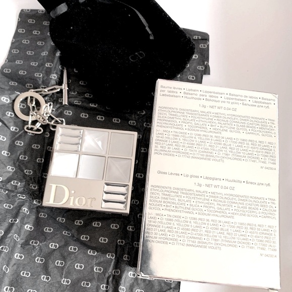 DIOR CRISTAL SHINE LIPBALM AND GLOSS JEWEL (002) vintage made in France - Picture 8 of 9